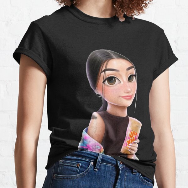Conception Charli Damelio Rose T-shirt classique