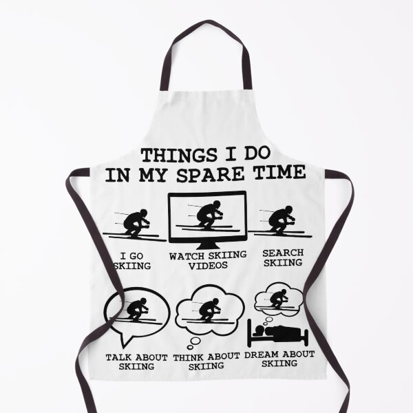 Item preview, Things I Do In My Spare Time Skiing, Funny Skiing skateboarding Lover Gift idea Dad brother son designed and sold by Noahlaz.