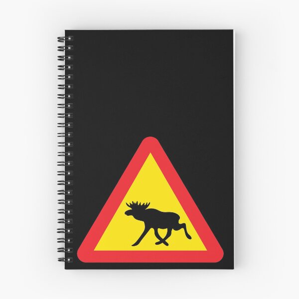 Item preview, Swedish Moose Sign | Älgskylt  designed and sold by LemonbatStudio.
