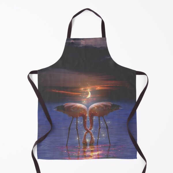 Item preview, Flamingo Love - Sunset Calming Waves designed and sold by SATVRNAES DESIGNS.
