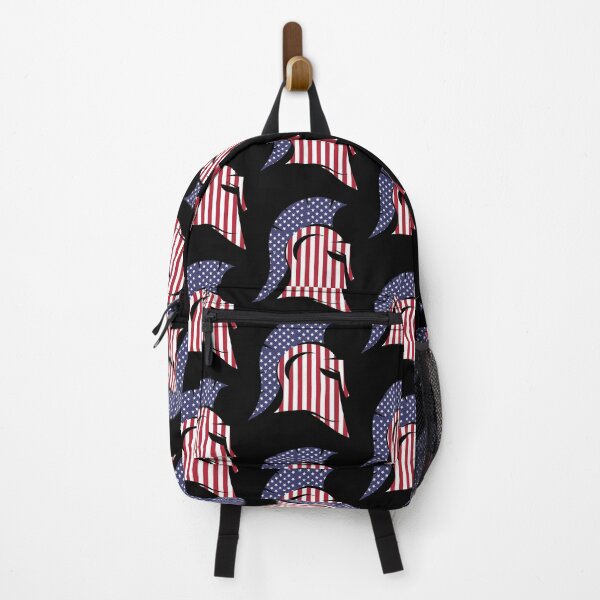 Item preview, American Spartan Helmet USA Flag Spartan Patriotic Warrior of Sparta designed and sold by crouchingpixel.