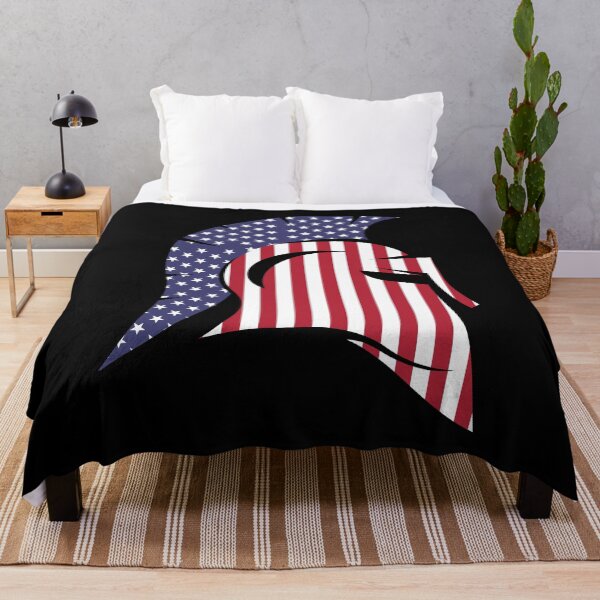 Item preview, American Spartan Helmet USA Flag Spartan Patriotic Warrior of Sparta designed and sold by crouchingpixel.