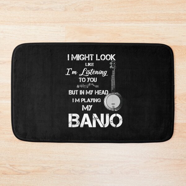 Item preview, I might look like I'm listening to you, but in my head I'm playing my Banjo gift  designed and sold by HananDesign13.