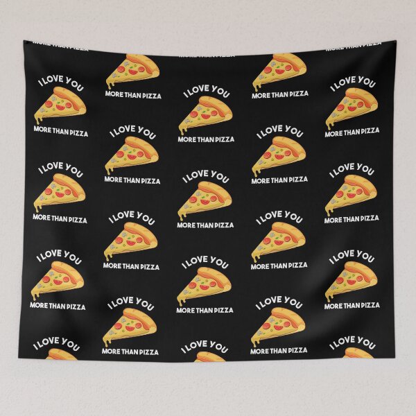 Item preview, I Love You More Than Pizza - Gift For Pizza Lover designed and sold by MrElgo.