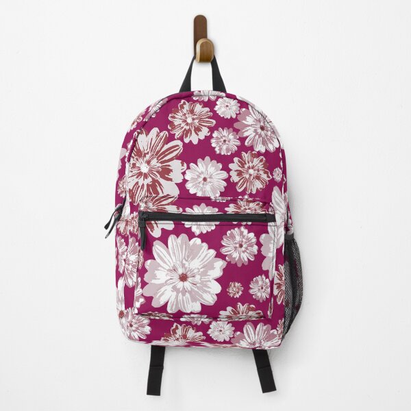 Item preview, Big White Flowers Floral Pattern designed and sold by bonfimarts.