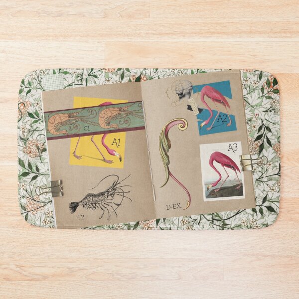 Item preview, ornithology notebook - flamingo designed and sold by jamayr.