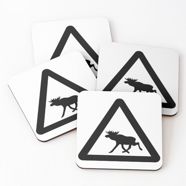 Item preview, Swedish Moose Sign | Älgskylt  designed and sold by LemonbatStudio.