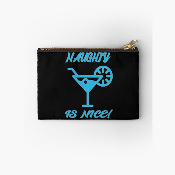 Item preview, Naughty is Nice Cocktail Blue designed and sold by Coder-T.
