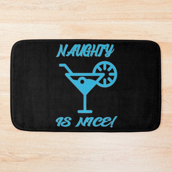 Item preview, Naughty is Nice Cocktail Blue designed and sold by Coder-T.
