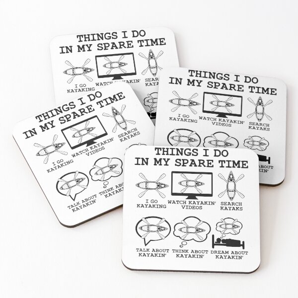 Item preview, Things I Do In My Spare Time Kayaking Funny Kayaking  Lover Gift idea designed and sold by Noahlaz.