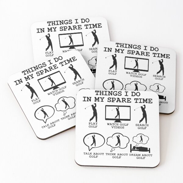 Item preview, Things I Do In My Spare Time Golfing Funny Golf  Lover Gift idea designed and sold by Noahlaz.
