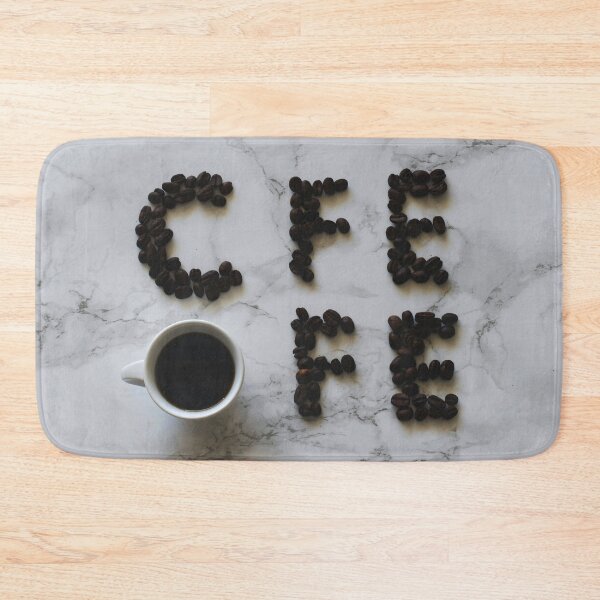 Item preview, Coffee On Cute Marble designed and sold by Jozy-Merch.