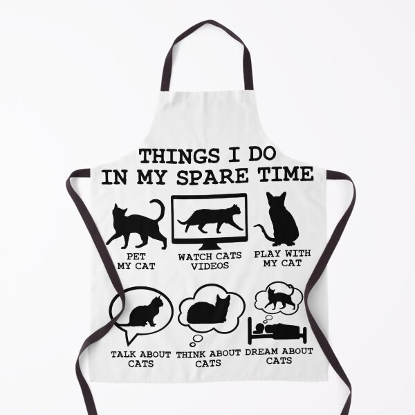 Item preview, Things I Do In My Spare Time Cat Lover Funny Gift idea designed and sold by Noahlaz.