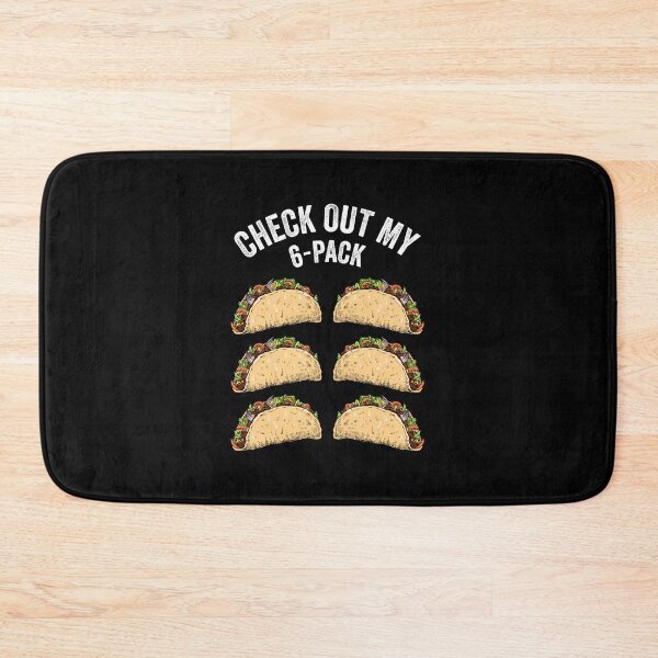 Item preview, Check Out My 6-Pack Tacos designed and sold by OnepixArt.