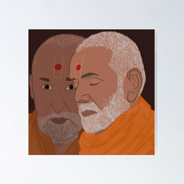 Item preview, Mahant Swami Maharaj and Pramukh Swami Maharaj designed and sold by twinrali99.