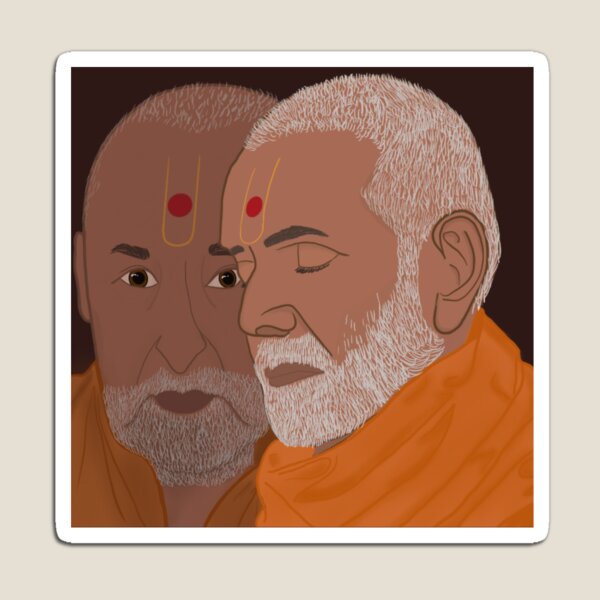 Item preview, Mahant Swami Maharaj and Pramukh Swami Maharaj designed and sold by twinrali99.