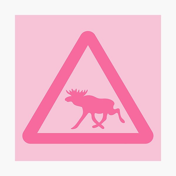 Item preview, Swedish Moose Sign | Älgskylt  designed and sold by LemonbatStudio.