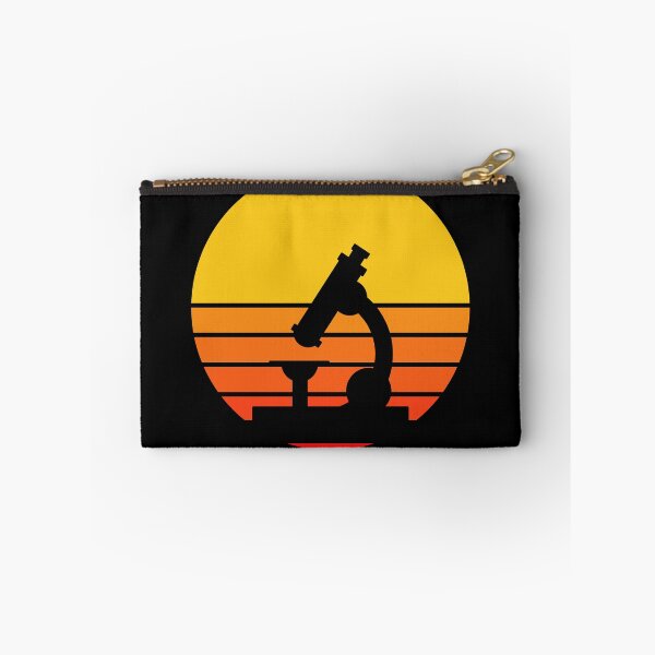 Item preview, YELLOW ORANGE COLORS RETRO SUNSET MICROSCOPE SCIENCE designed and sold by Hippiesole.