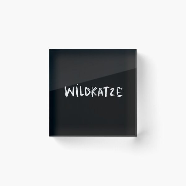 Item preview, Wildkatze, German Wild Cat Text, Small Hand Writing designed and sold by badlydrawnbabe.