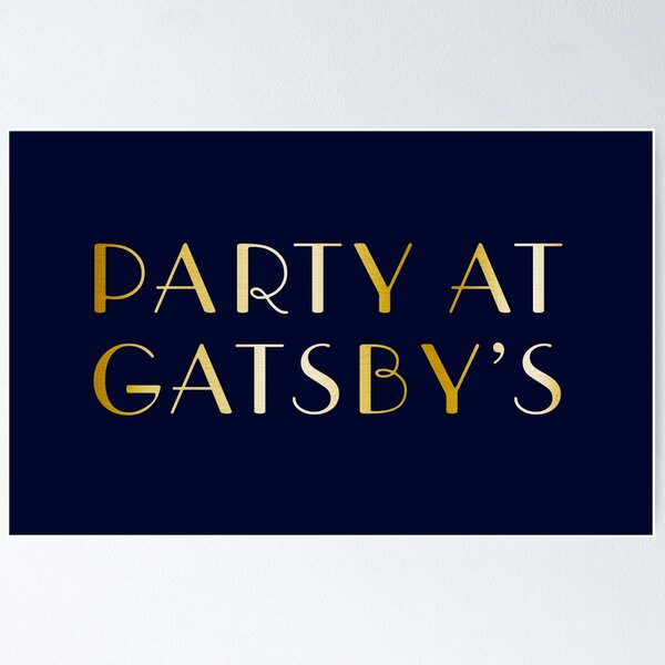 Item preview, Party at Gatsby's designed and sold by SaraduJour.