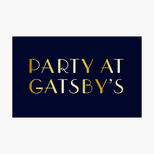 Item preview, Party at Gatsby's designed and sold by SaraduJour.