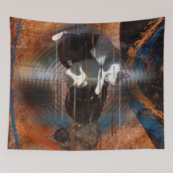 Item preview, Five Kittens in a Digital Landscape designed and sold by StudioBoomBoom.