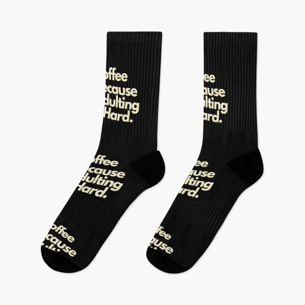Item preview, Coffee Because Adulting Is Hard designed and sold by Imaginative Expressions⭐️ ⭐️ ⭐️ ⭐️ ⭐️.