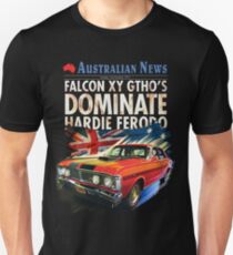 Camiseta ajustada Ford Falcon XY GTHO Fase III (nostálgico) ©