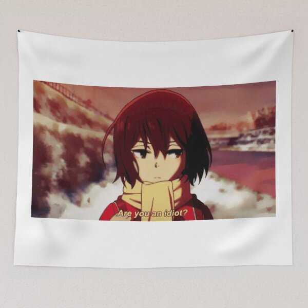 Item preview, Erased - Kayo Hinazuki - "Are you an idiot ?" designed and sold by Goka-Art.