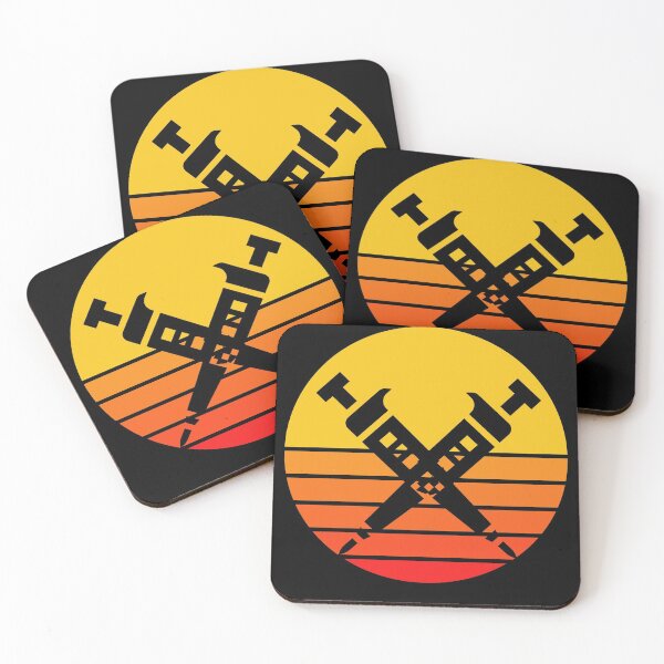 Item preview, YELLOW ORANGE COLORS RETRO SUNSET PIPETTES designed and sold by Hippiesole.