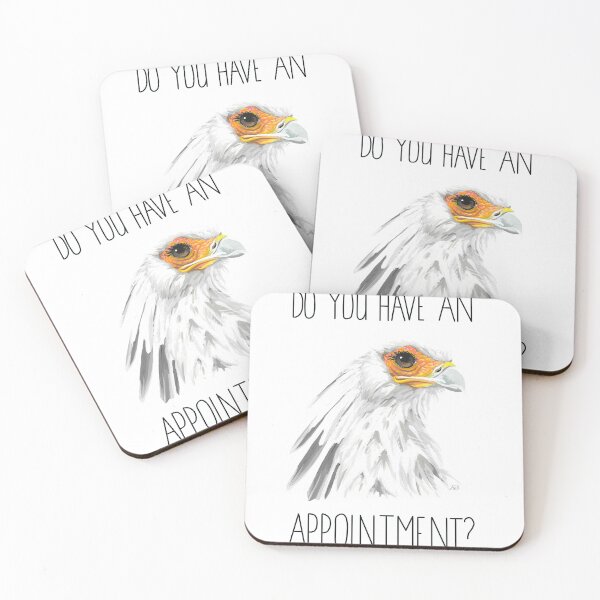 Item preview, Do You Have An Appointment? (Secretary Bird) designed and sold by LauraWolfArtist.