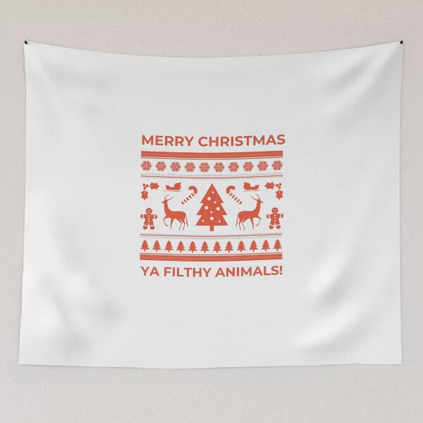 Item preview, Merry Christmas Ya Filthy Animals designed and sold by imakegreattees.