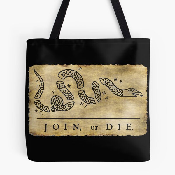 Item preview, Join or Die designed and sold by AndrewCotten.