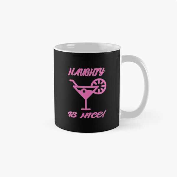 Item preview, Naughty is Nice Cocktail Pink designed and sold by Coder-T.