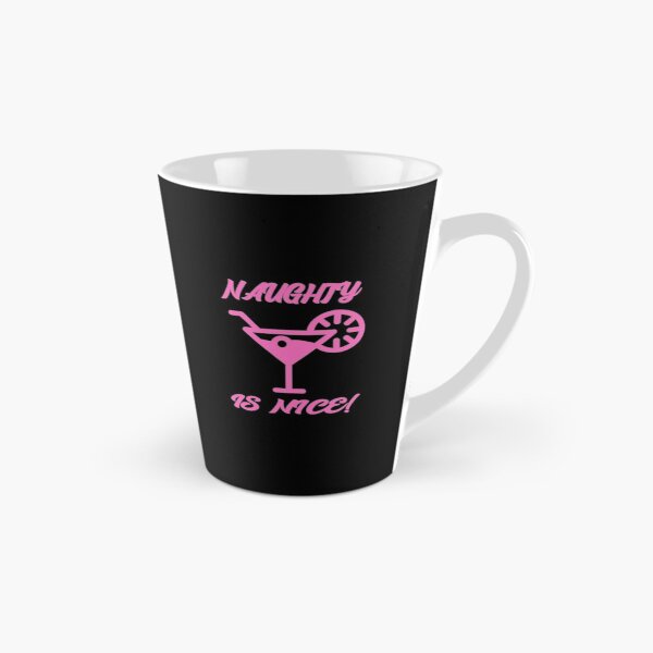 Item preview, Naughty is Nice Cocktail Pink designed and sold by Coder-T.