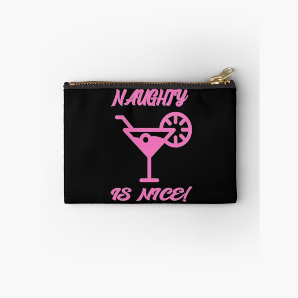 Item preview, Naughty is Nice Cocktail Pink designed and sold by Coder-T.