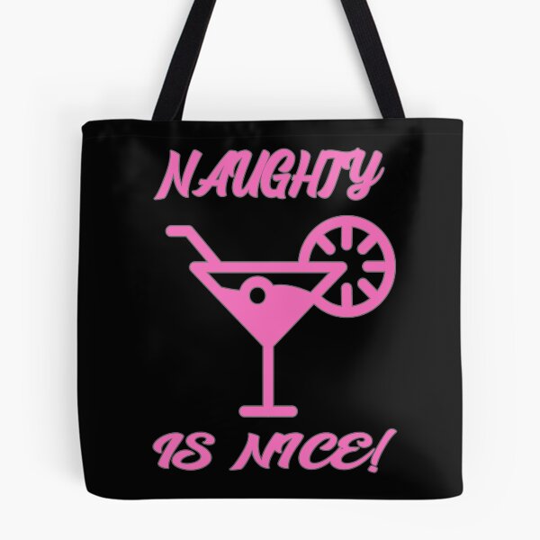 Item preview, Naughty is Nice Cocktail Pink designed and sold by Coder-T.