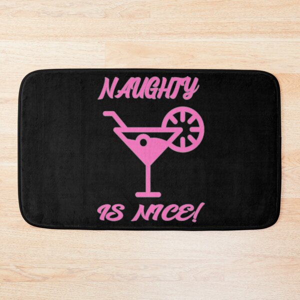 Item preview, Naughty is Nice Cocktail Pink designed and sold by Coder-T.