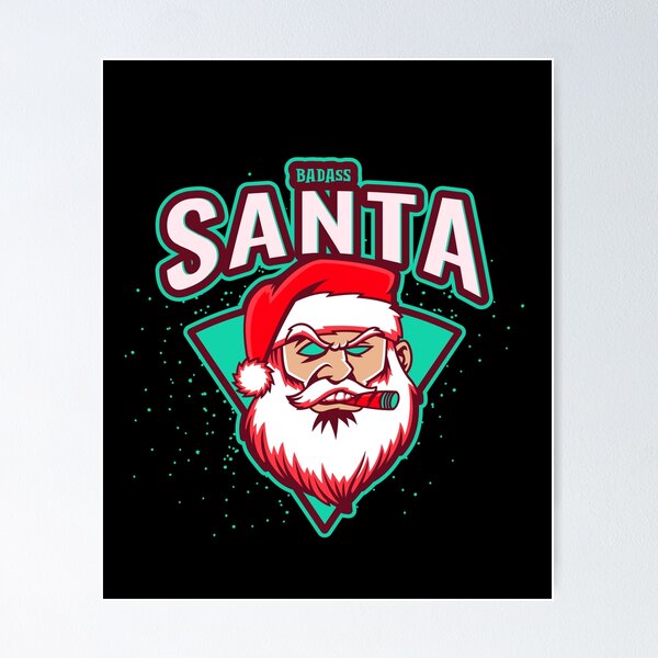 Item preview, Badass Santa designed and sold by Rebend.
