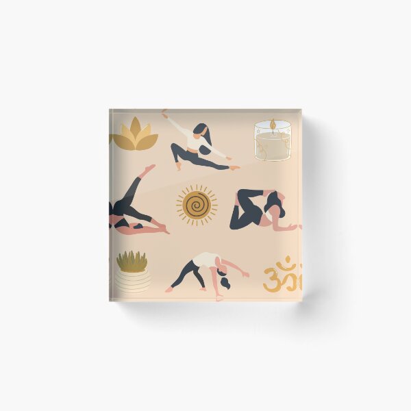 Item preview, White Gold Yoga Pack designed and sold by Hedda Young.