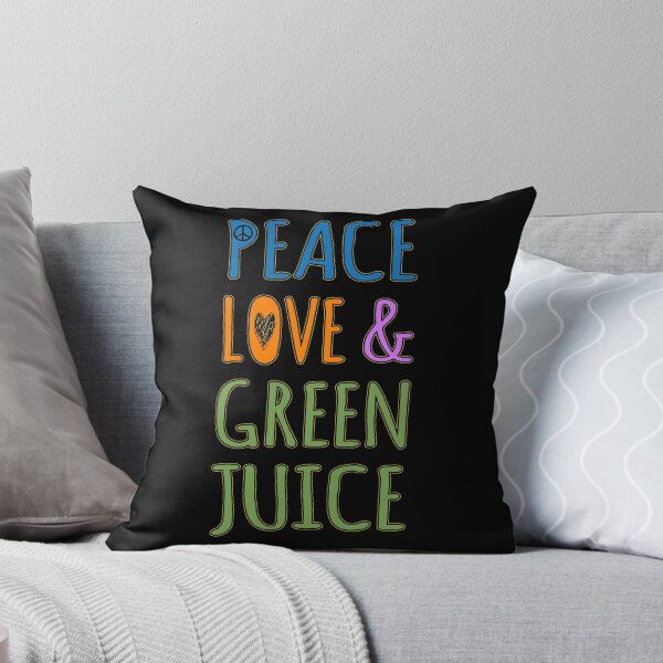 Item preview, Peace Love And Green Juice designed and sold by flippinsg.