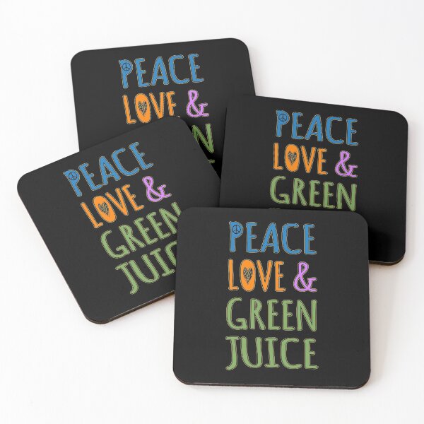 Item preview, Peace Love And Green Juice designed and sold by flippinsg.