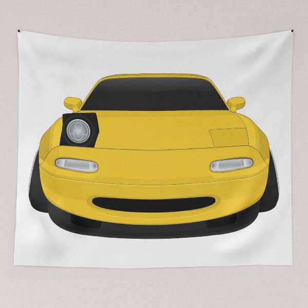 Item preview, Miata Lightning yellow designed and sold by VenZolic.