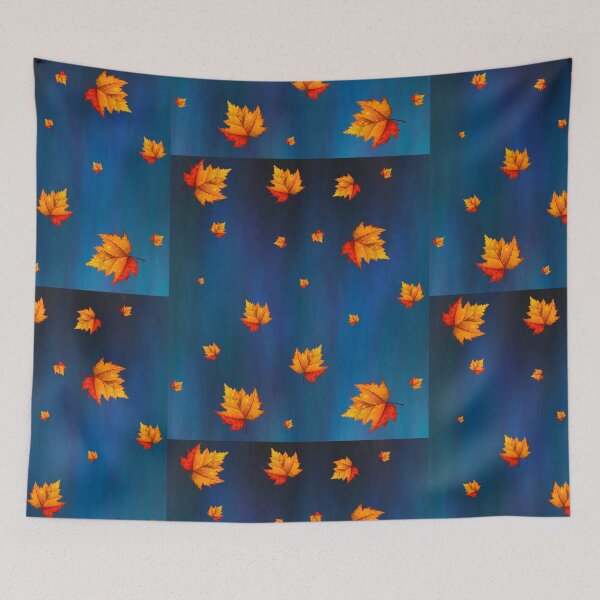 Item preview, Falling Autumn Leaves designed and sold by RitaLaiArt.