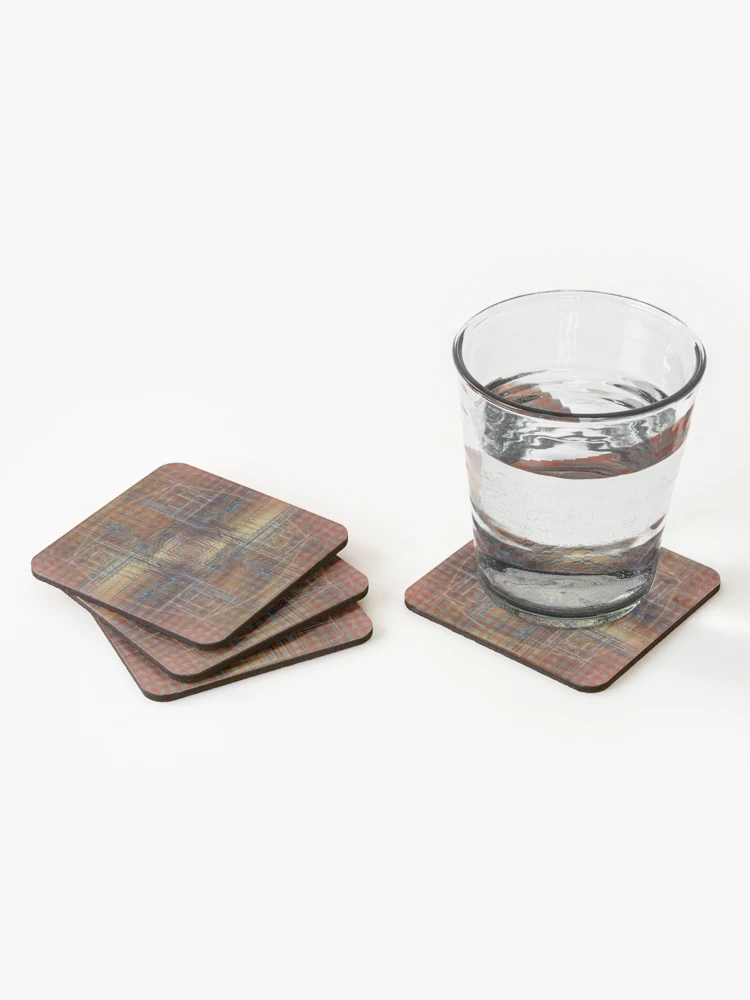 Thumbnail 2 of 5, Coasters (Set of 4), Test Pattern designed and sold by StudioBoomBoom.