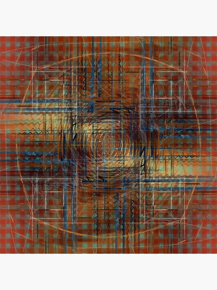 Thumbnail 4 of 4, Clock, Test Pattern designed and sold by StudioBoomBoom.