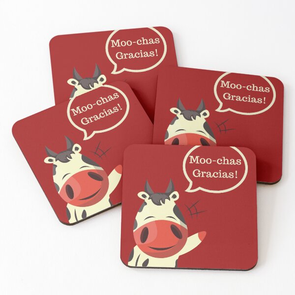 Item preview, Moo-chas Gracias! designed and sold by ArtStore20.