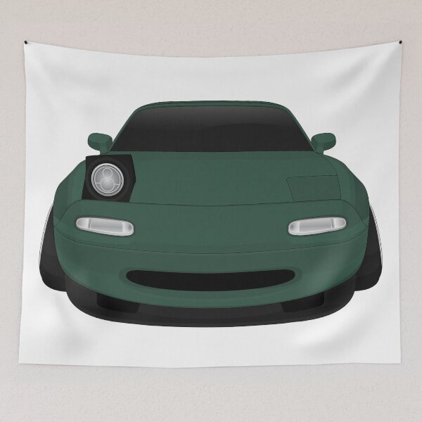 Item preview, Miata marina green designed and sold by VenZolic.