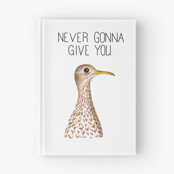 Item preview, Never Gonna Give You (Upland Sandpiper) designed and sold by LauraWolfArtist.