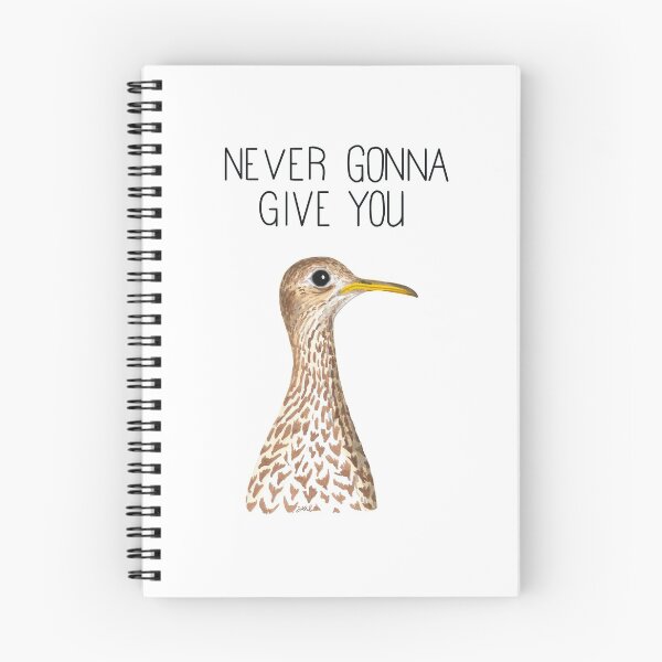 Item preview, Never Gonna Give You (Upland Sandpiper) designed and sold by LauraWolfArtist.